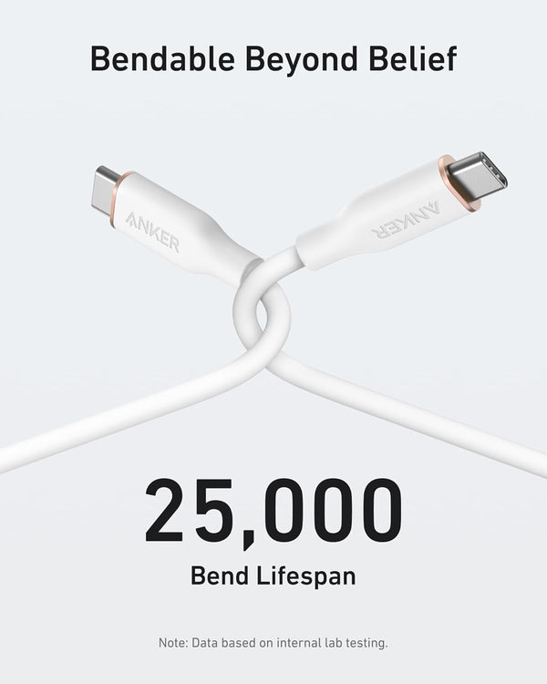 Anker <b>643</b> USB-C to USB-C Cable (Flow, Silicone)