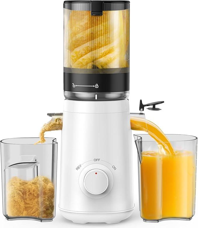 Juicer Machines, TUUMIIST Cold Press Juicer with 5.3