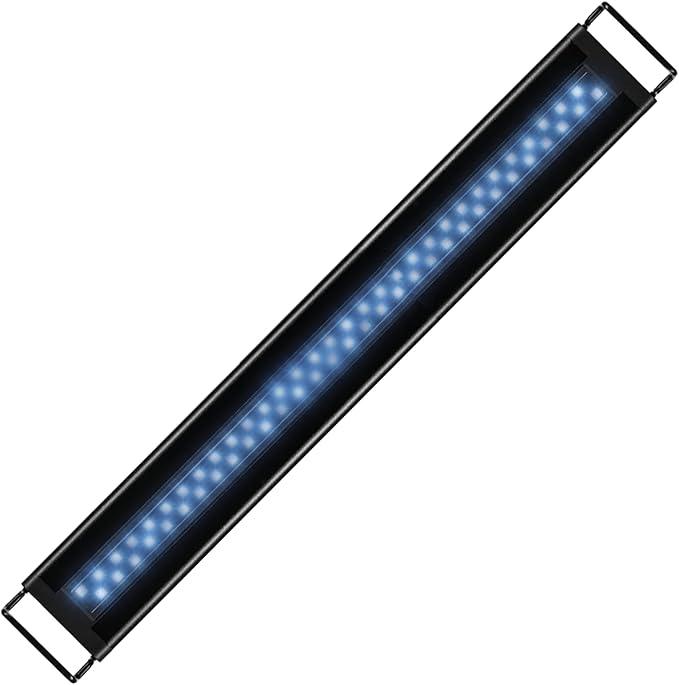 CURRENT USA ColorPlus Smart LED Aquarium Light 36 inch with App and Voice Control by Alexa & Google Home | Extra Vivid Colors for Freshwater Aquarium Fish Tank and Terrariums| Aluminum (36