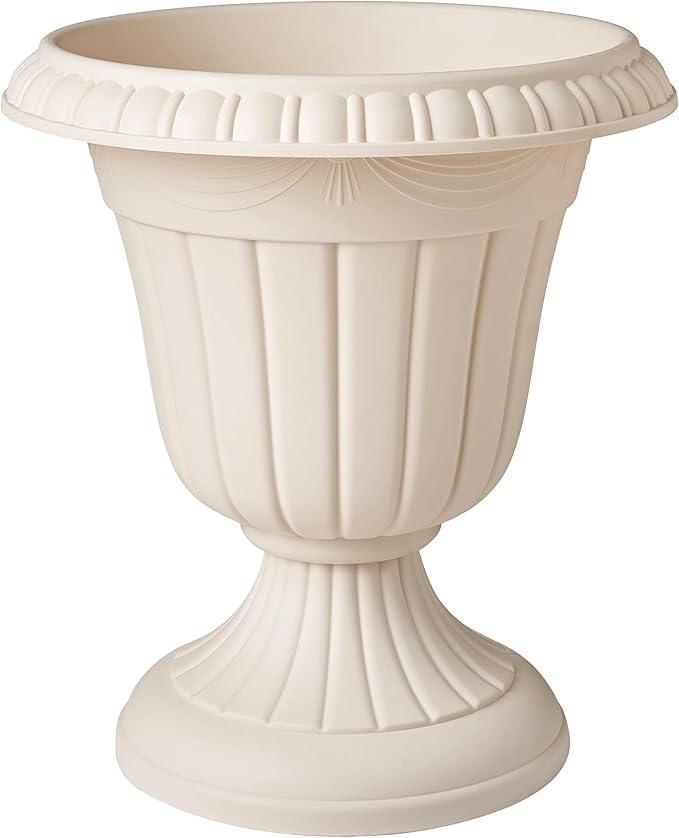 PL20BG Classic Traditional Plastic Urn Planter Indoor/Outdoor, 10