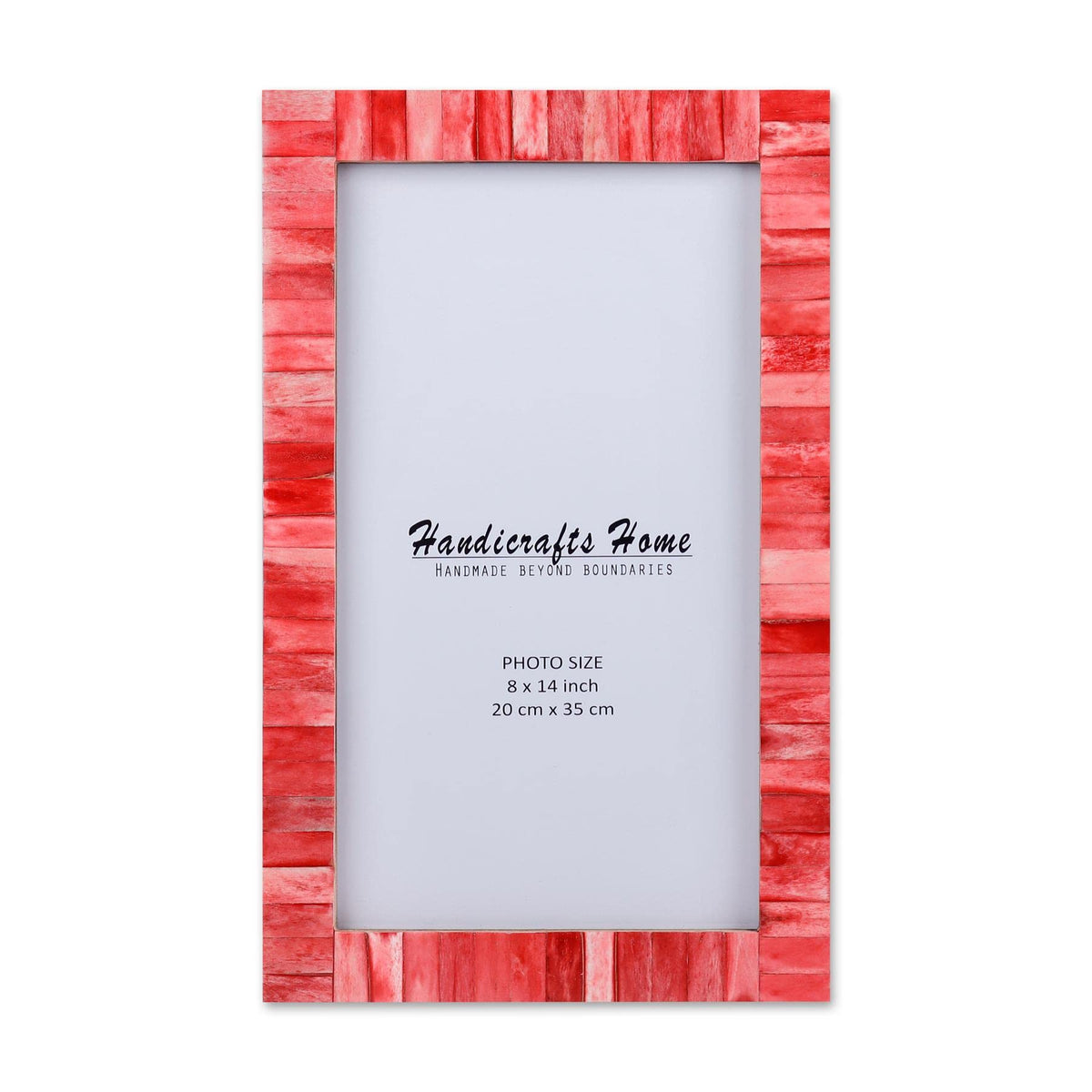 Poster Frames Classic Collection Bone Inlay, Red, 6 Sizes