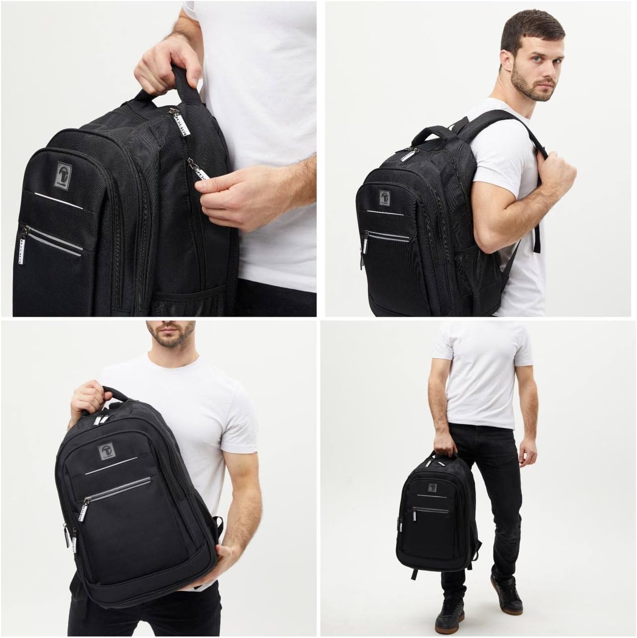 Talmont Extra Large Laptop Backpack – Travel Carry-On, Fits 17