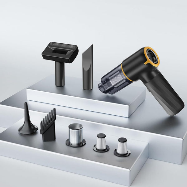 4-IN-1 Car Vacuum Portable Cordless - 12000Pa