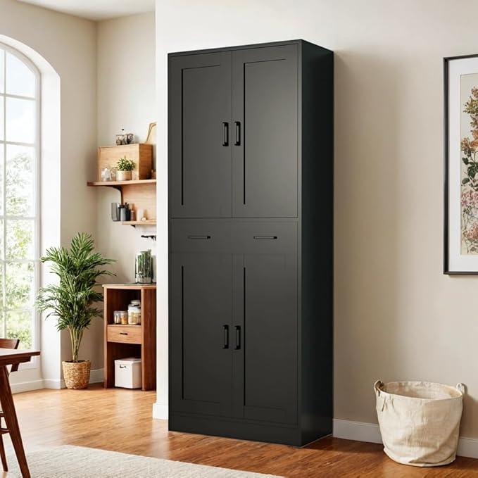 Black Kitchen Pantry, 71
