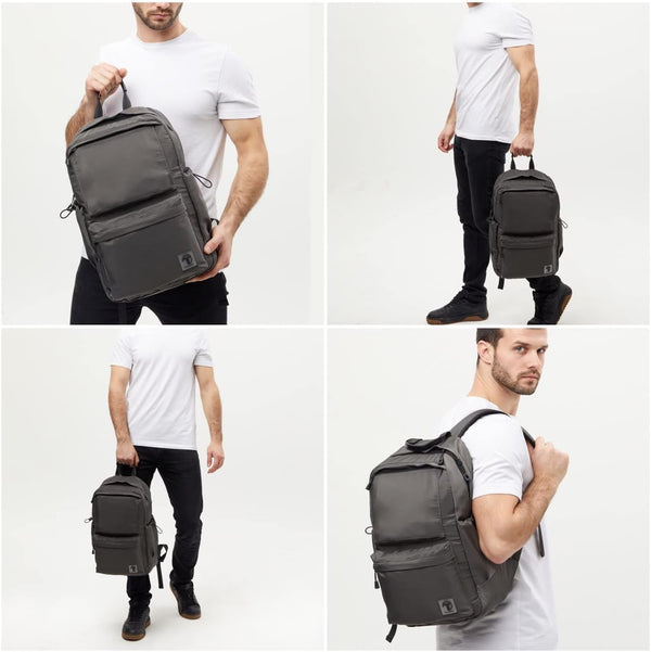 Talmont Travel Backpack for Laptop Water Resistant Bookbag Computer Bag Gifts for Men & Women Fits 15.6 Inch Notebook