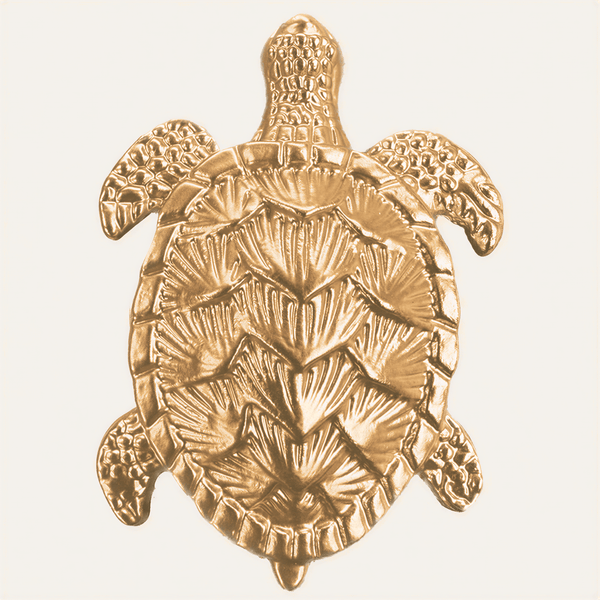 Gold Turtle Napkin Rings – Golden Shell