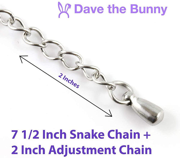 Speak no Evil See no Evil Hear no Evil Snake Chain Charm Bracelet