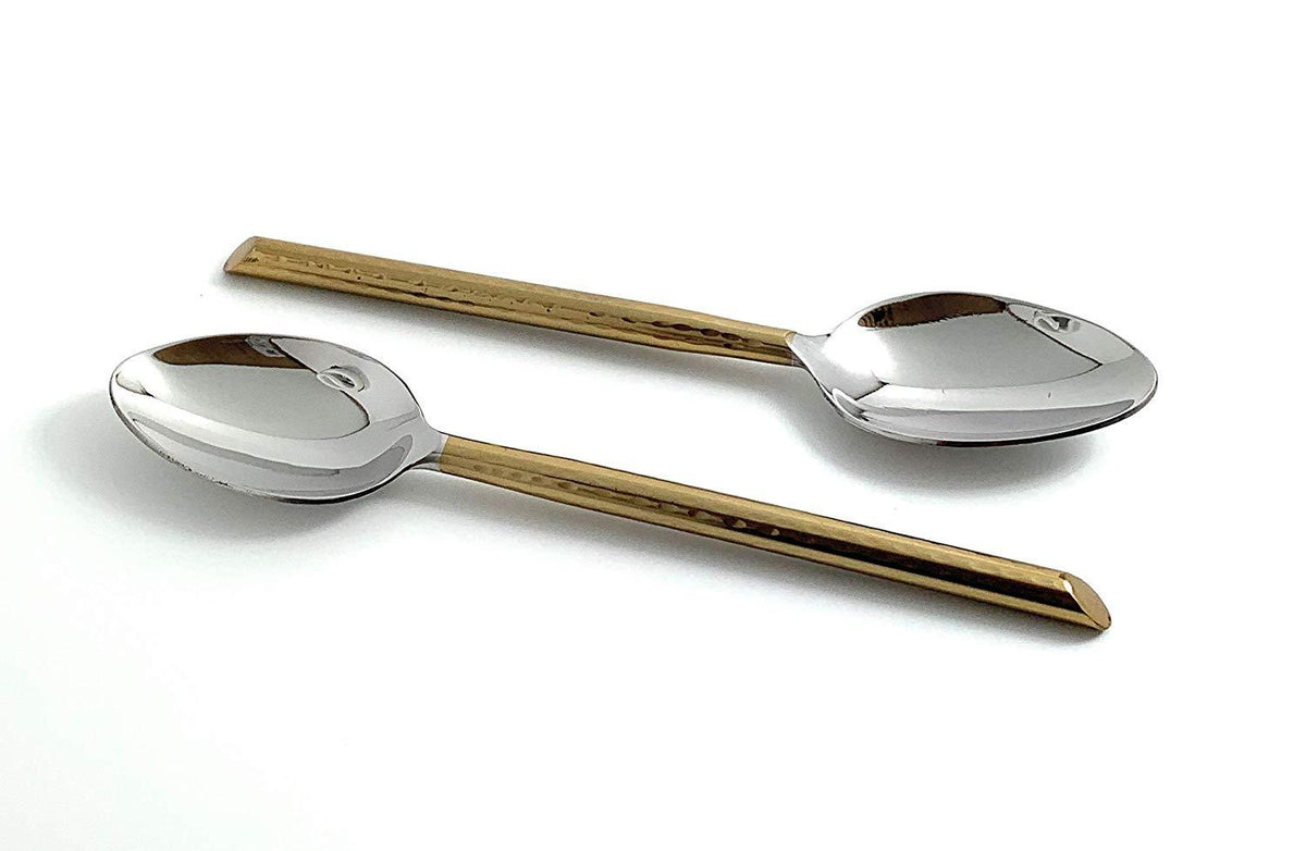 Vibhsa Gold Silverware Tablespoons Set of 6