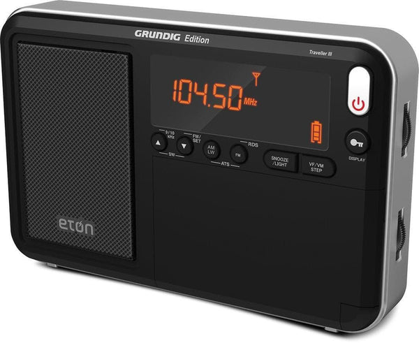 Eton Grundig NGWTIIIB Traveler III AM / FM / Longwave / Shortwave Radio - Gifts for You 'n Me
