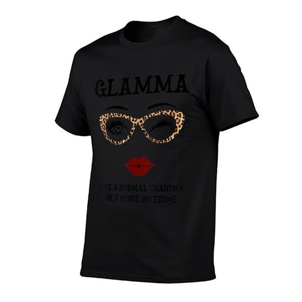 Glamma Like Normal Grandma Only More Awesome Leopard T-Shirt