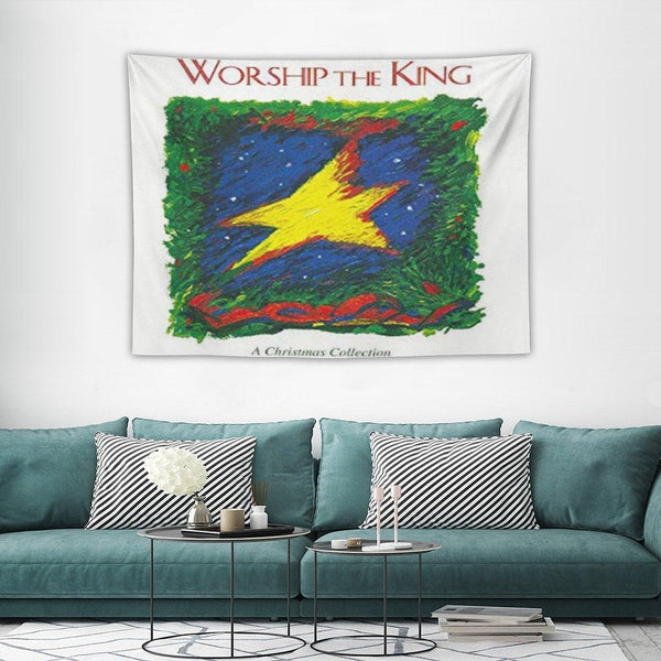 Worship The King A Christmas Collection Tapestry