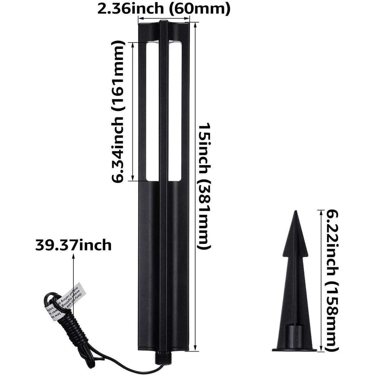 ALP53 6, 10 and 12-Pack Low Voltage Aluminum Pathway Lights Package Cast Aluminum, 3W 12V AC/DC LED Walkway Lighting