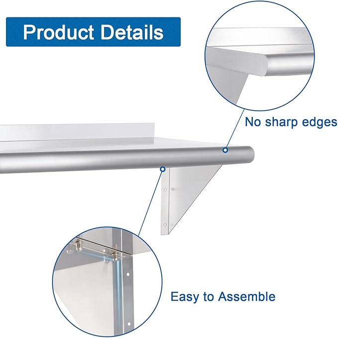 HARDURA Stainless Steel Shelf 18