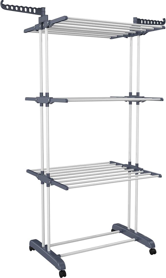 HOMIDEC Clothes Drying Rack, Oversized 4-Tier(67.7