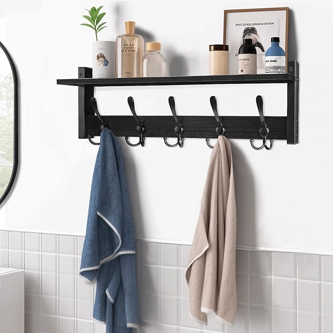 Homode Coat Rack with Shelf, 24