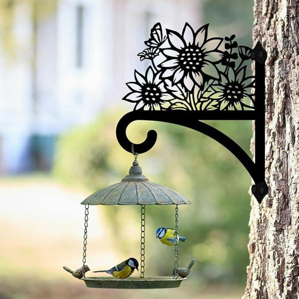 Peacoblue Iron Plant Hangers Hooks for Outdoor Indoor Hanging Plants Flower Fern Pots Lantern Bird Feeder Wind Chimes, 12