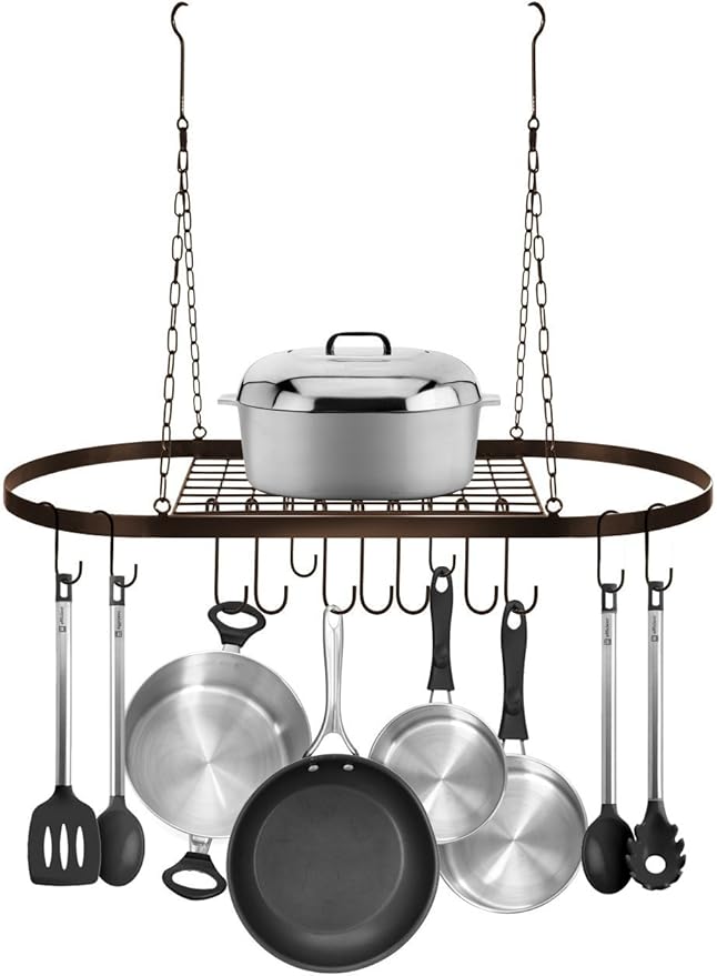 Sorbus Pot and Pan Rack for Ceiling 31
