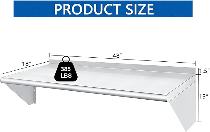 HARDURA Stainless Steel Shelf 18