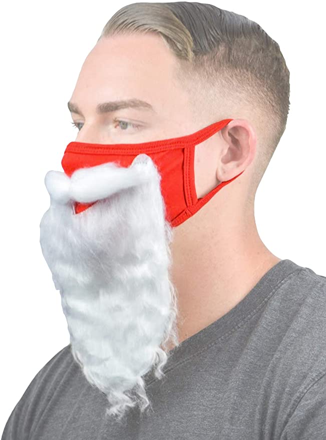 3-Pack Santa Beard Face Mask