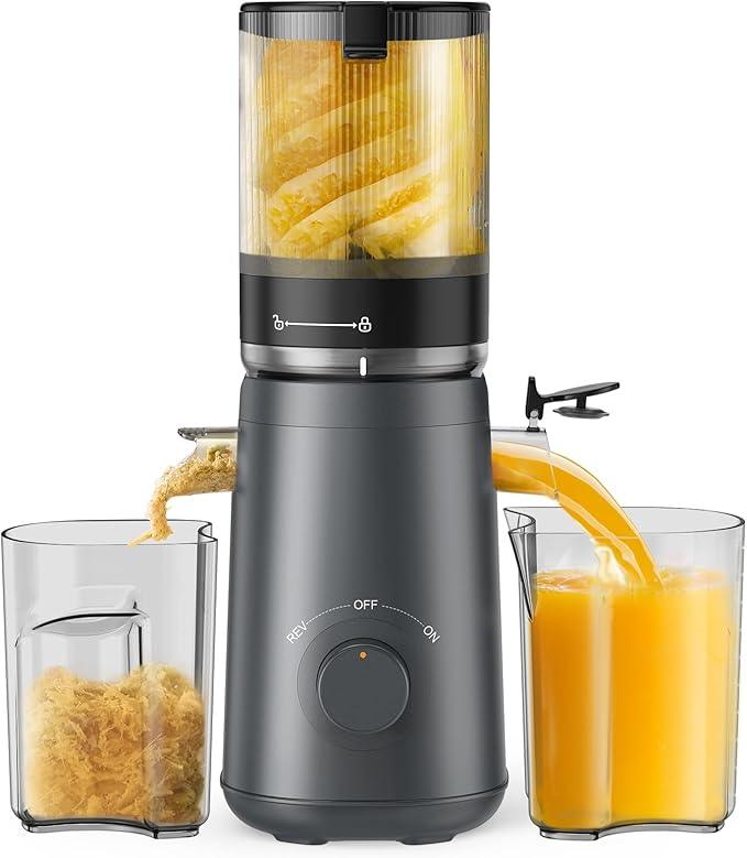Juicer Machines, TUUMIIST Cold Press Juicer with 5.3
