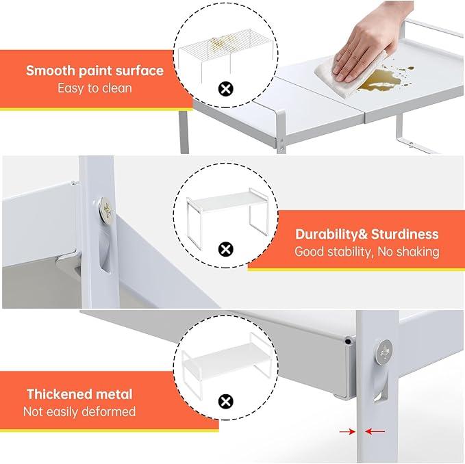 Adjustable Kitchen Shelf Organizer 9