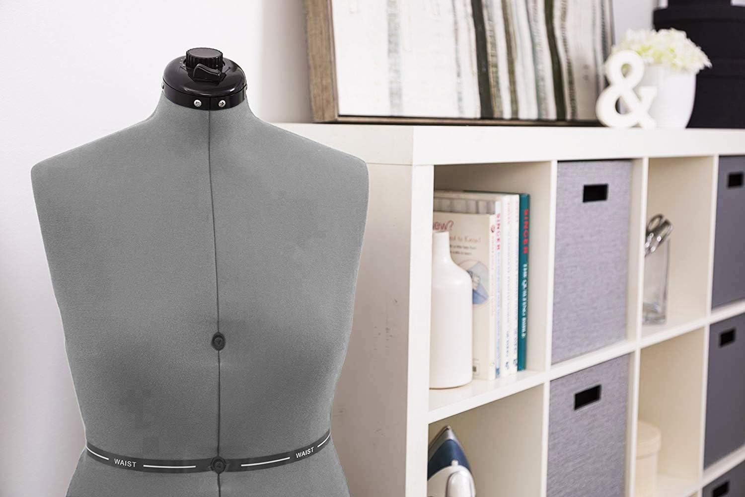 FAMILY DRESSFORM Child Adjustable Mannequin Dress Form - Grey