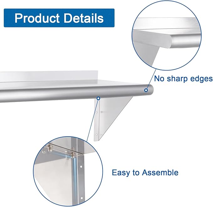 HARDURA Stainless Steel Shelf 18