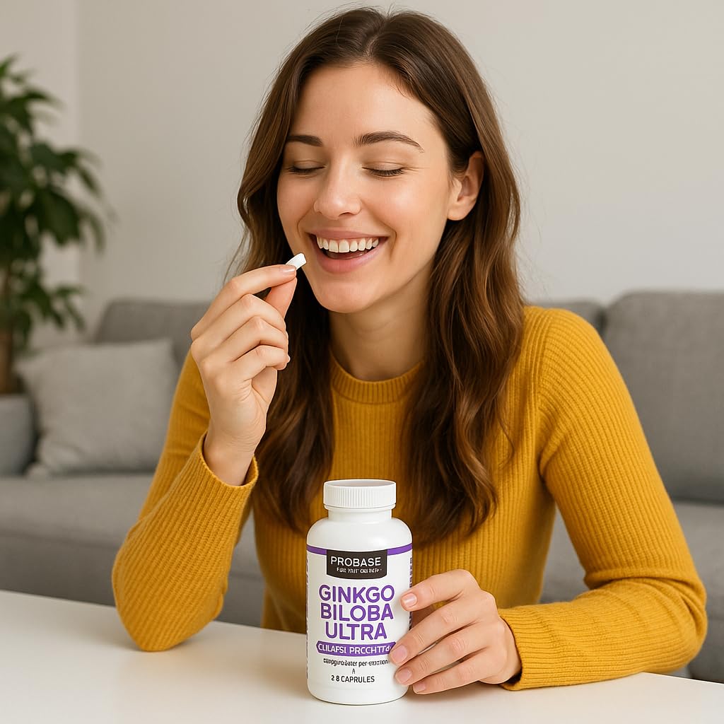 Probase Nutrition Ginkgo Biloba Ultra 60 Capsules 30-Day Supply