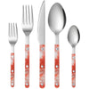 Khen 20-Piece Cutlery Set with Dinner Knives, Forks, Spoons, Salad Forks & Teaspoons