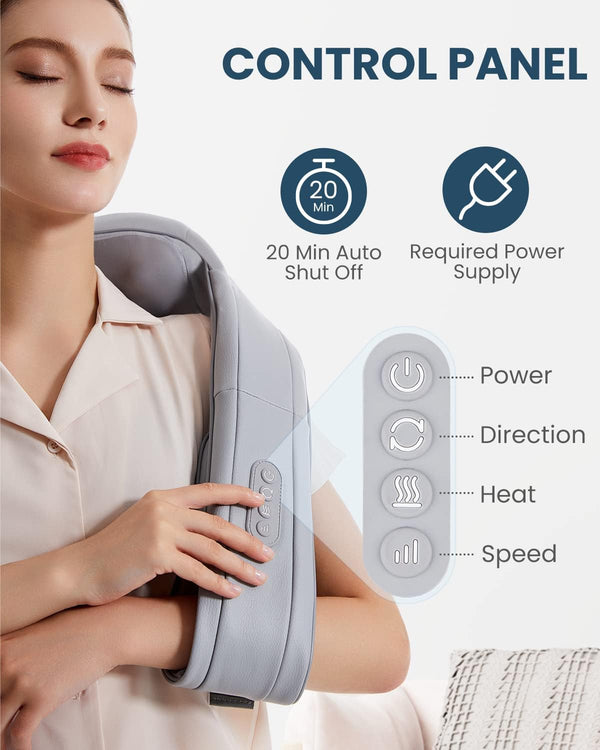 Nekteck Shiatsu Neck and Shoulder Massager
