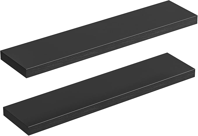 HOOBRO Floating Shelves for Wall, Wall Mounted Shelf Set of 2, 39.4