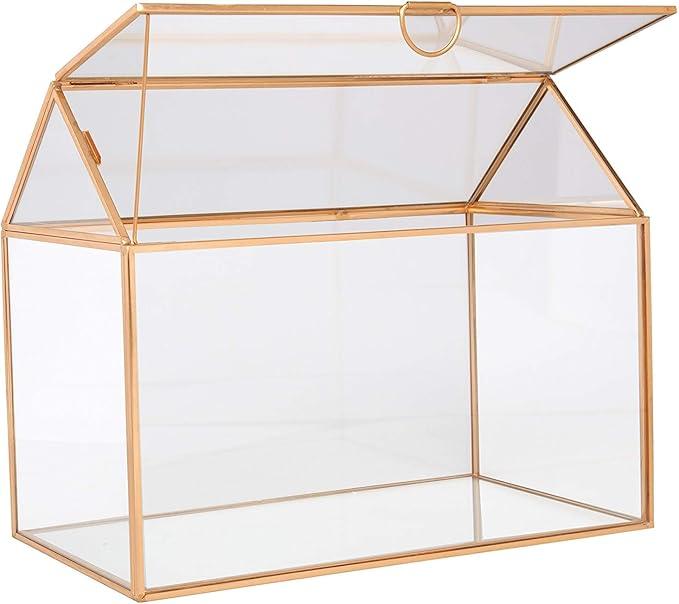 D'Eco Glass House Plant Terrarium (10