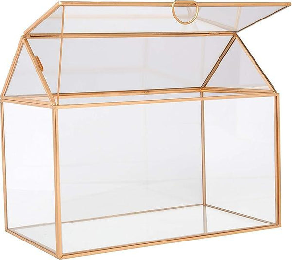 D'Eco Glass House Plant Terrarium (10
