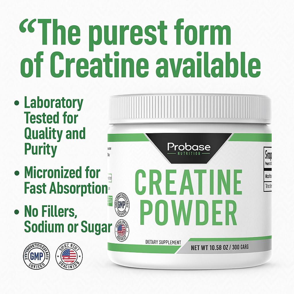 Probase Nutrition Creatine Powder 300 Grams