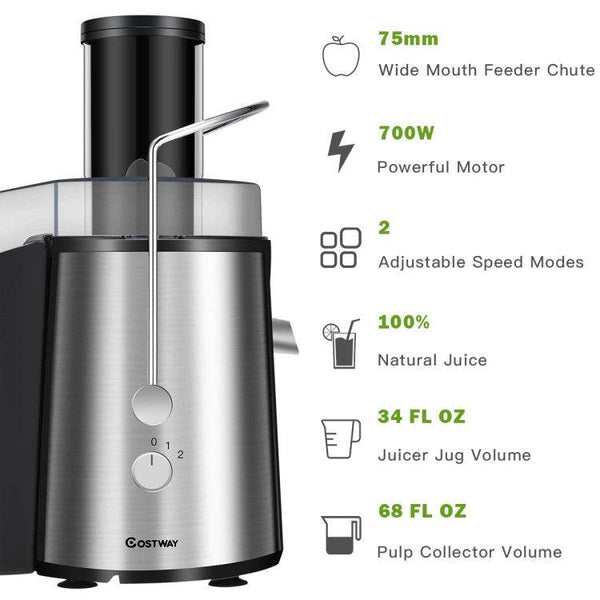 2-Speed Electric Juicer for Fruits & Vegetables