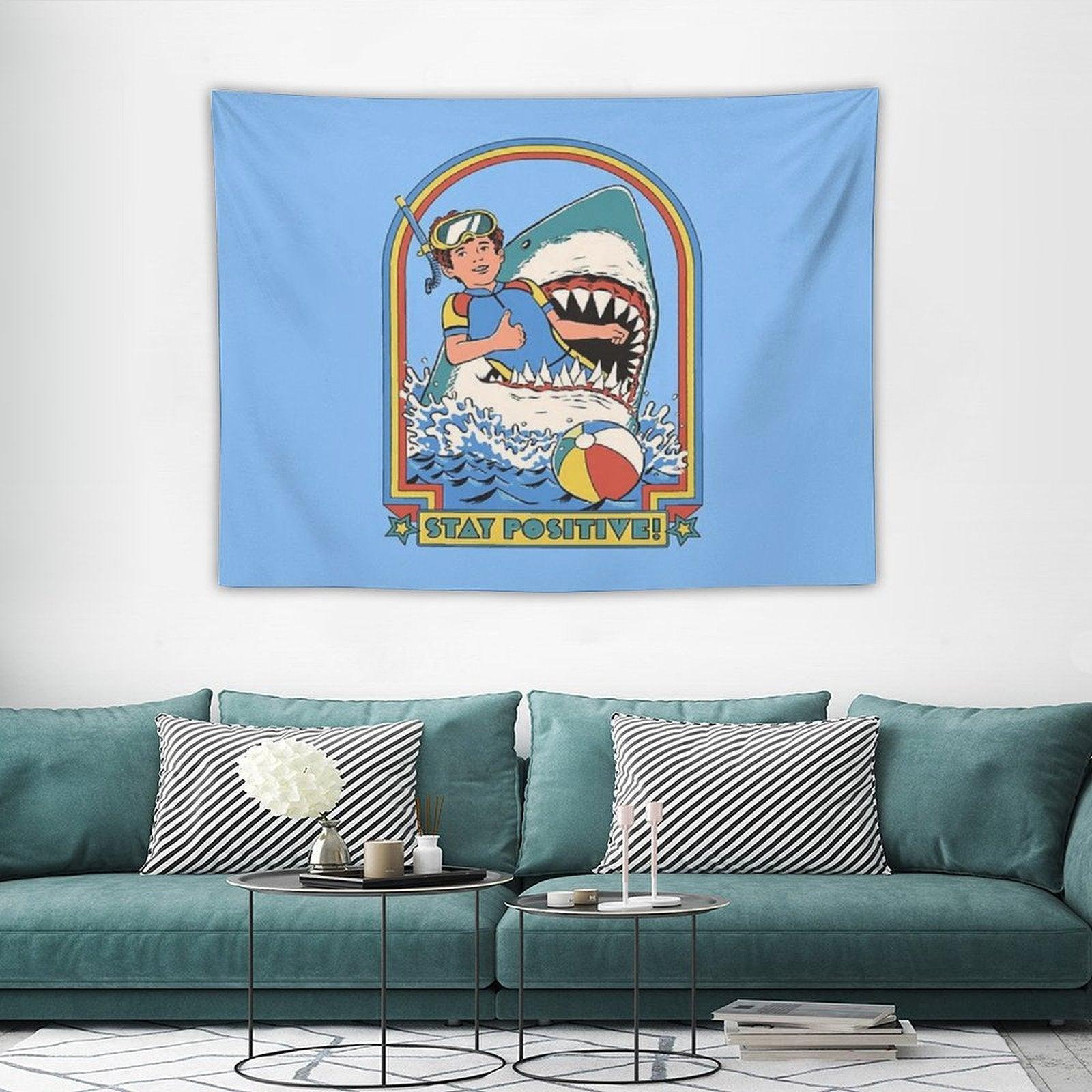 Stay Positive Tapestry