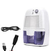 9V/USB Mini Dehumidifier Small Dehumidifier Small Mute White Household Dehumidifier - 9V US Plug