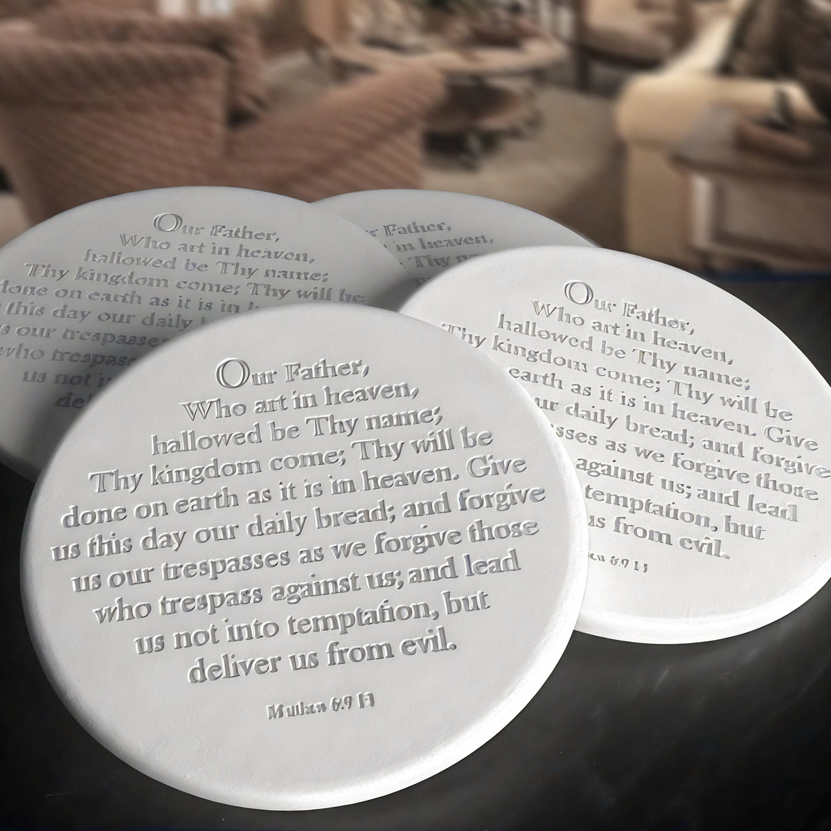 Our Father Drink Coasters