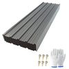 10 Pcs Metal Roofing Panels - Corrugated Galvanized Steel