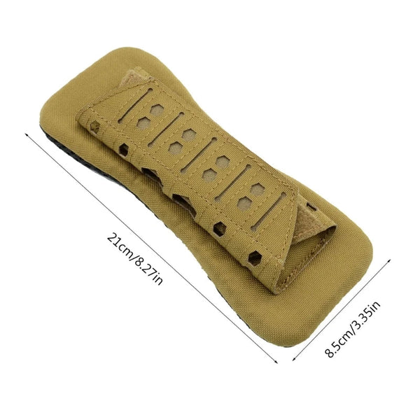 Laser Cutting Tactical Vest Shoulder Strap Pads Outdoor Backpack Breathable Mesh Cushion Shoulder Pad For Hunting Vest