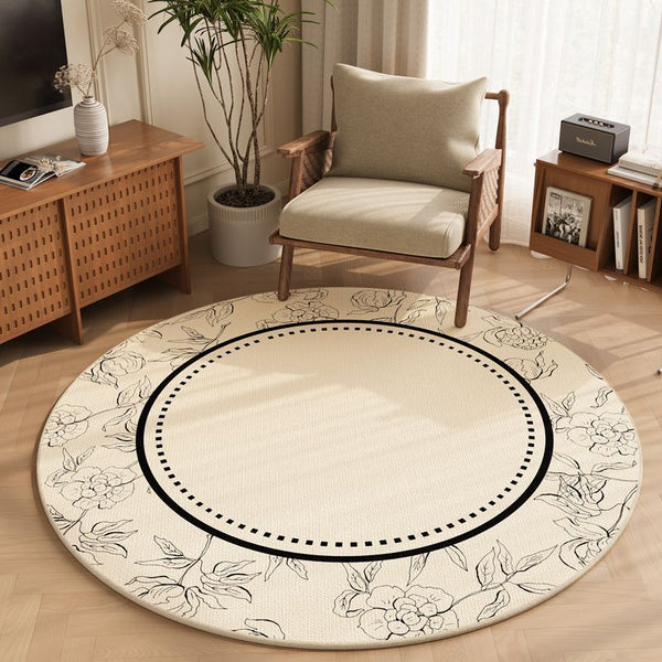 Household Bohemian-style Round Rug