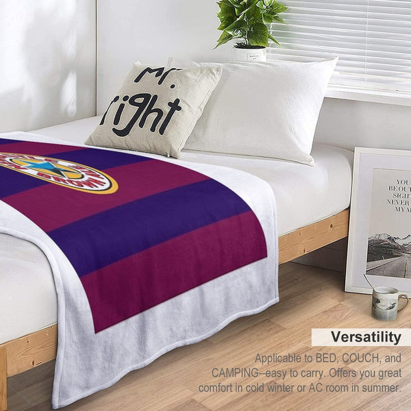 Newcastle Vintage 1996 Away Football Shirt Retro Quick-dry Throw Blanket
