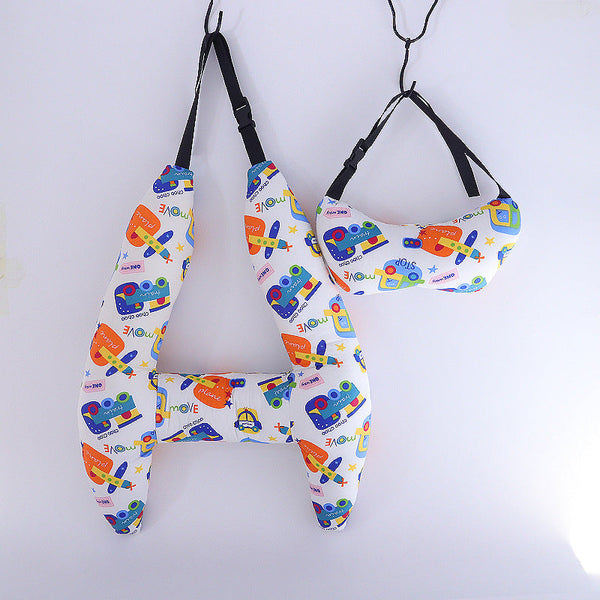 Car Sleeping Pillow Dual purpose Cotton Breathable Summer Car Adult Adult Children Washed Pillow Interior Supplies