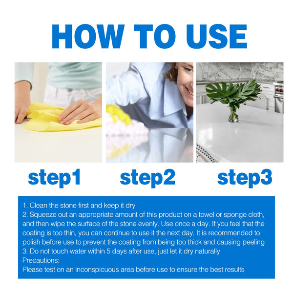 Ceramic Tile Coating Agent, Kitchen Countertop Tile Stone Corrosion Repair Alkali Brightening Coating Agent