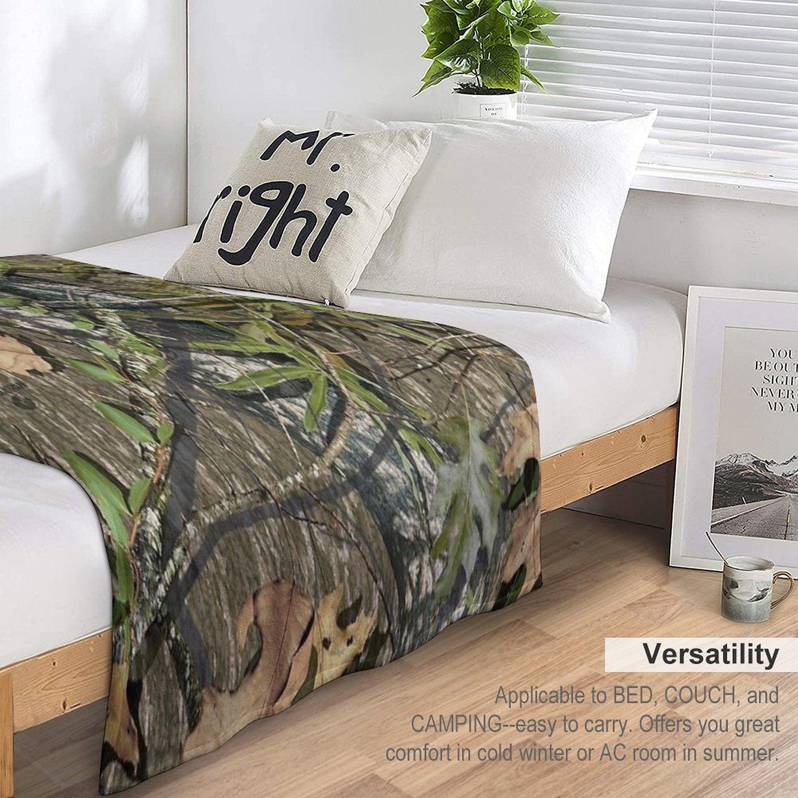 Mossy Oak Throw Blanket