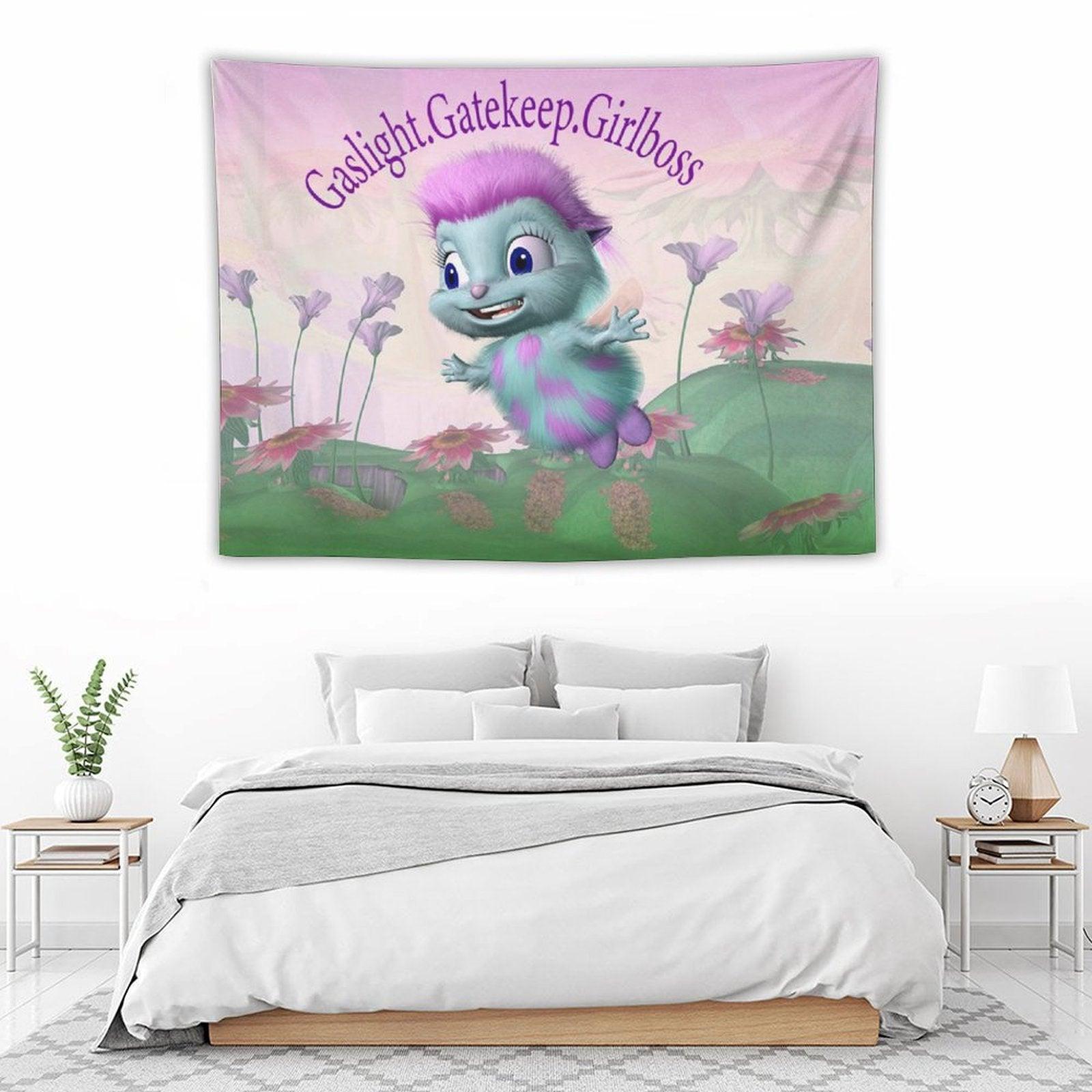Bibble Gaslight Gatekeep Girlboss Tapestry