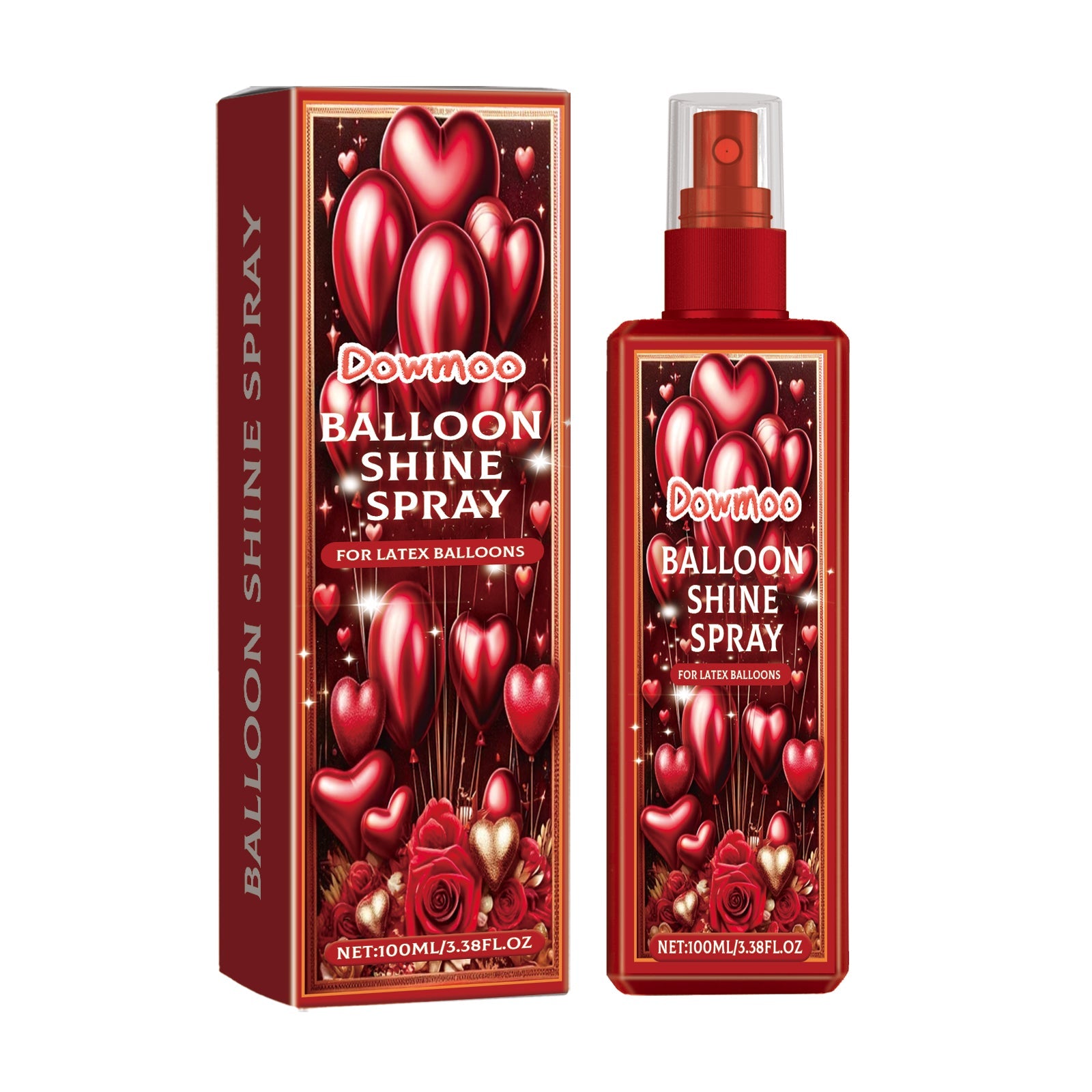 Balloon Gloss Spray To Enhance The Balloon Atmosphere Gloss Long-Lasting Effect To Create A Textured Highlighter Spray