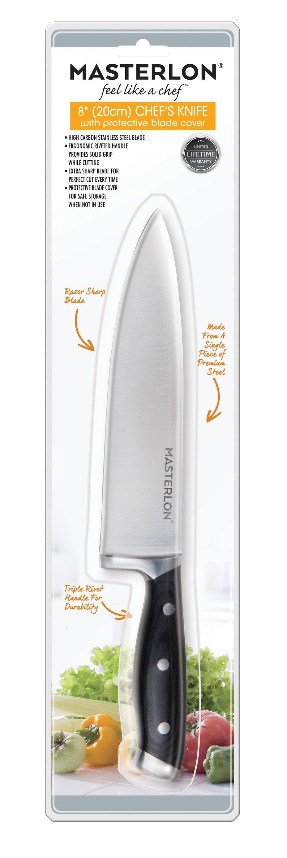 MASTERPAN Essential Chef’s Knife Bundle - 8