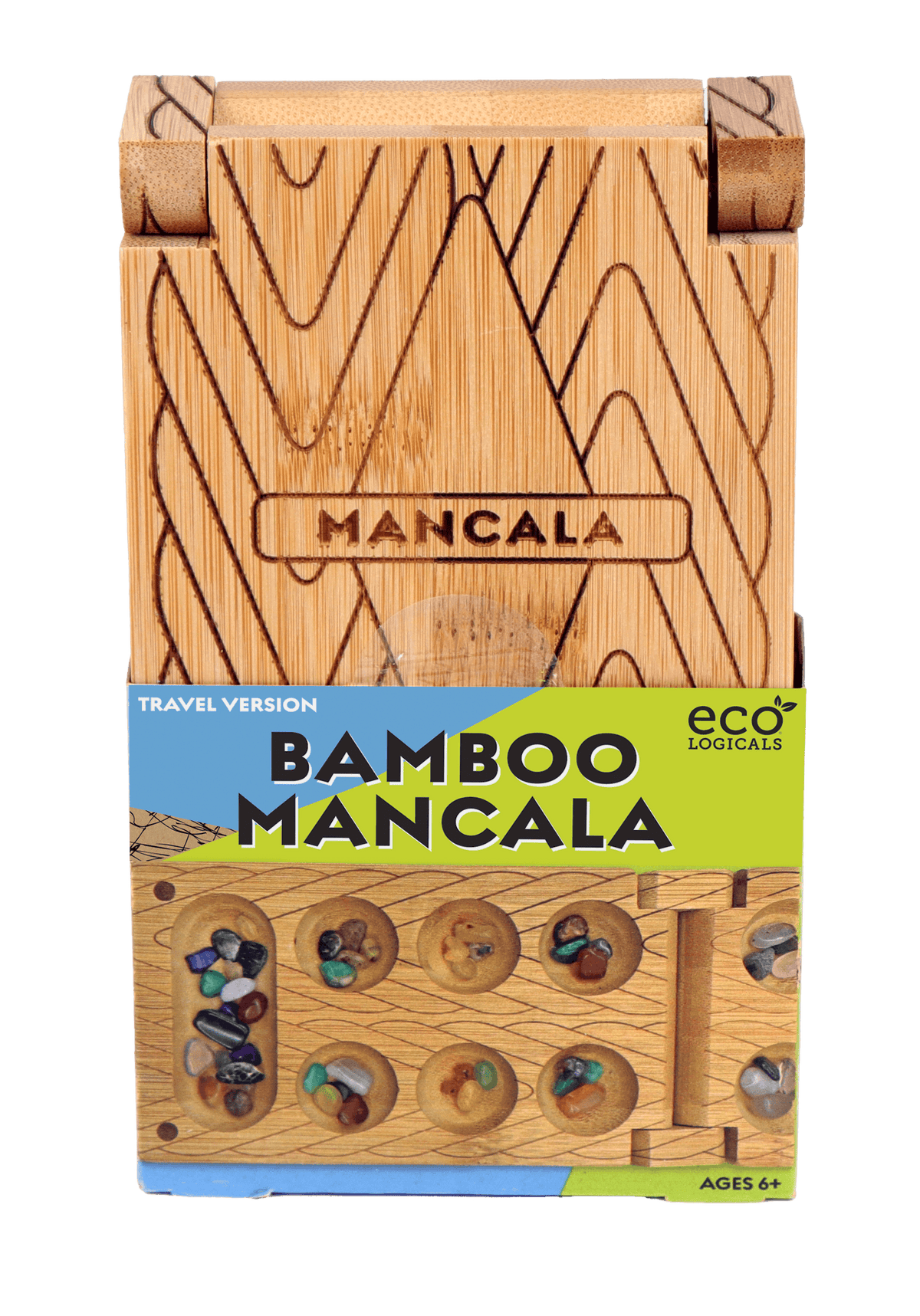 Travel Bamboo Mancala Game