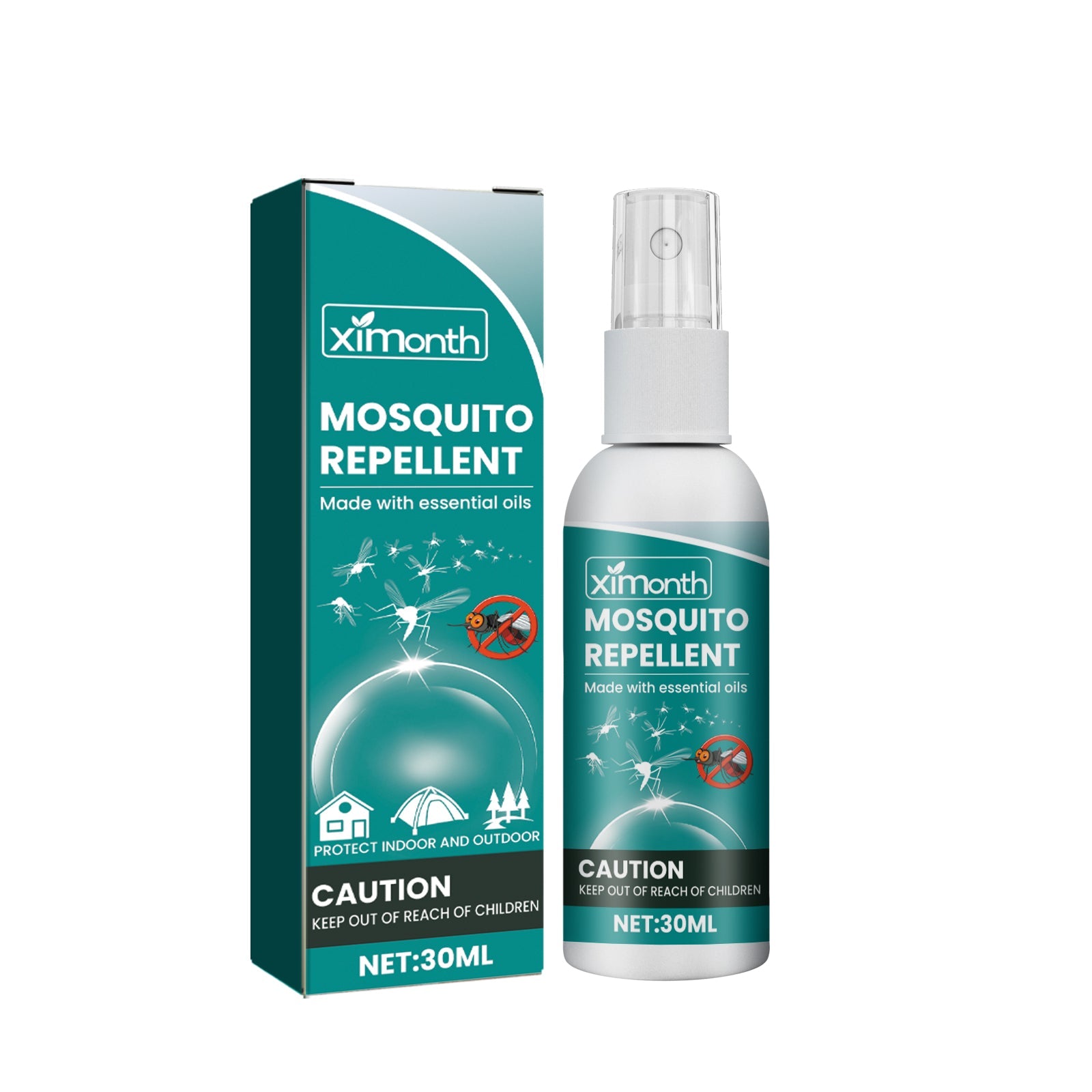 Mosquito Repellent For Outdoor And Indoor Mosquito Bites And Itchy Skin Relief Refreshing Portable Mosquito Repellent Spray